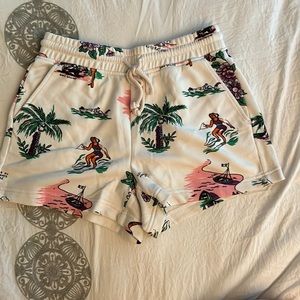 Lou and Grey Terry Cloth Surf Shorts
